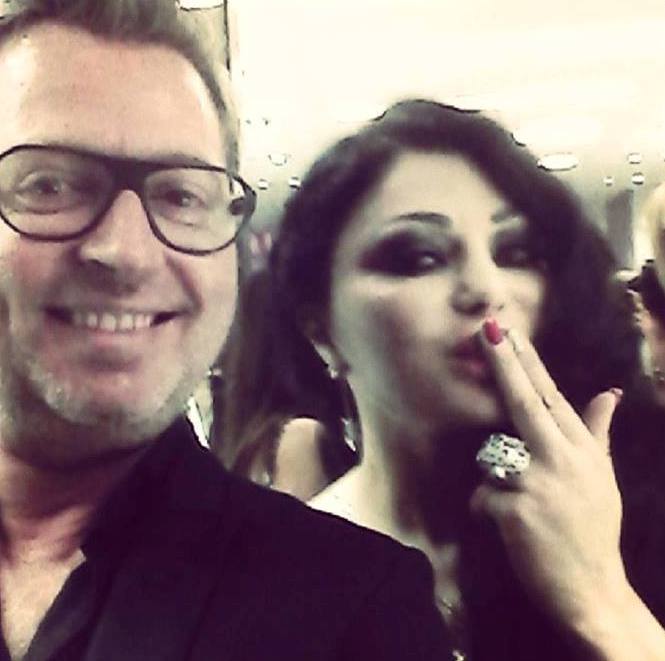 Haifa Wehbe in Paris 